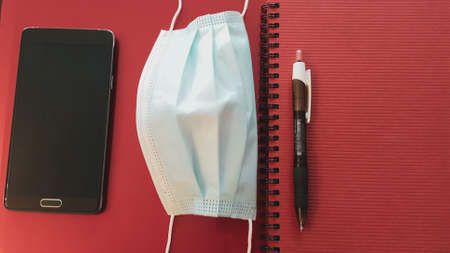 Learning or remote work in quarantine.の写真素材