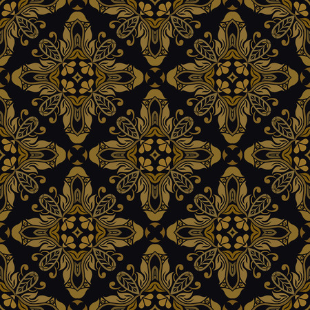 Seamless floral pattern for design, vector Illustrationのイラスト素材