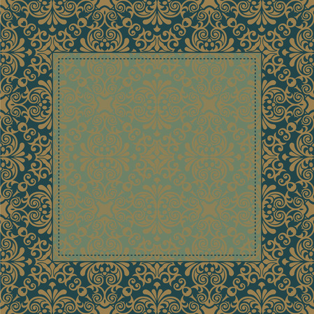 Template frame design for greeting card, vector Illustrationのイラスト素材