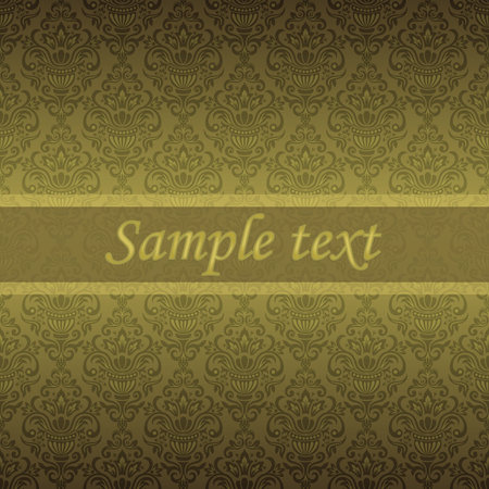 Seamless floral pattern for design, vector Illustrationのイラスト素材