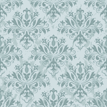 Damask seamless pattern for design. Vector Illustrationのイラスト素材