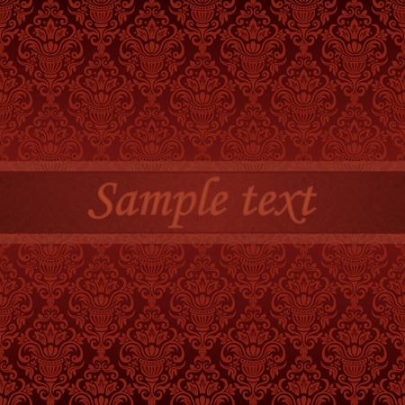 Seamless floral pattern for design, vector Illustrationのイラスト素材