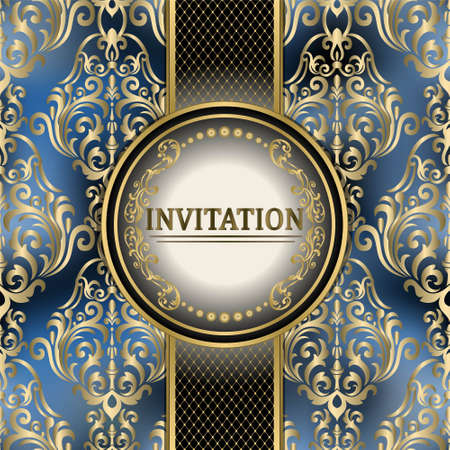 Elegant invitation cards. abstract creative backgrounds. design templates for social media.のイラスト素材