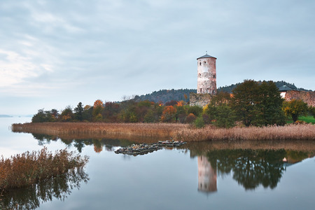 An eco of an old bridgeの写真素材