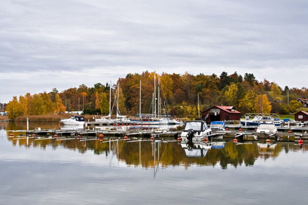 Stegeborg harborの写真素材