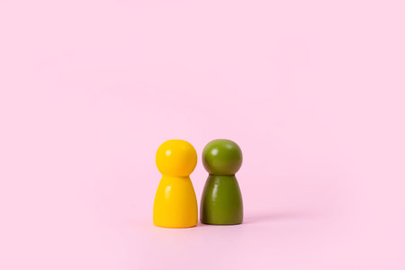 Business people communication. Young people community, group. Colorful society different people...