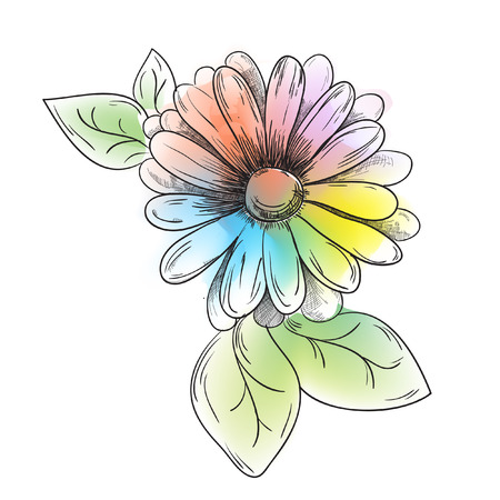 Spring flowerのイラスト素材