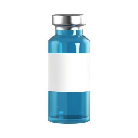 Realistic 3d glass ampoules with medicine. Vaccine injection. corona virus infection, novel coronavirus disease 2019, COVID-19,nCoV 2019. Vector illustration.のイラスト素材