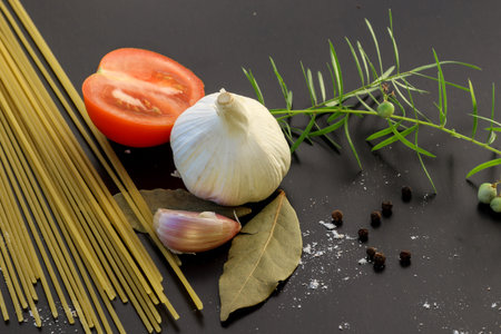Pasta ingredients concept