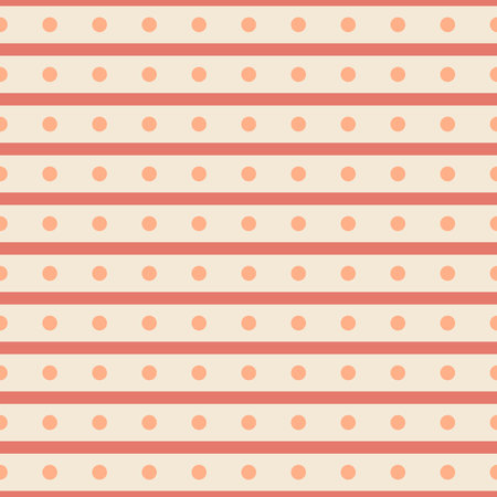 The background image has a straight pattern, red and white tones. Suitable for making gift wrapping bag patternsのイラスト素材