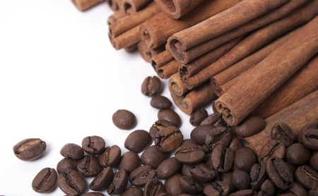  Cinnamon and coffeeの写真素材