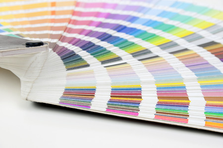 Pantone  color catalog  の写真素材