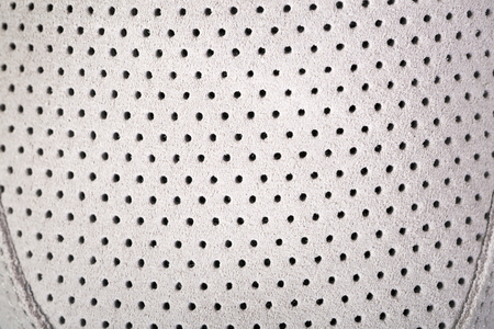 Sports shoes close up background. Texture of fabric macro background の写真素材