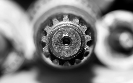 Shafts of car automatic transmission, car automatic gearshiftの写真素材