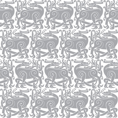 Celtic seamless ornamentのイラスト素材