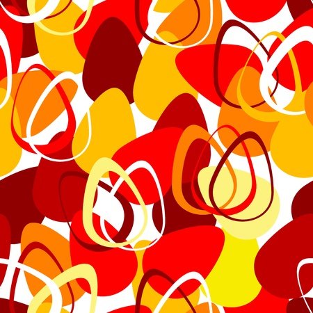 seamless pattern with Easter eggsのイラスト素材
