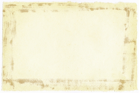 Old paper background with ragged edges with gruge frameの写真素材