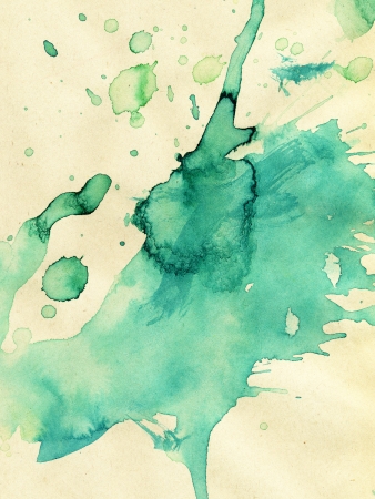 Abstract watercolor hand painted background の写真素材