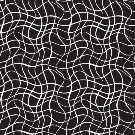 Seamless pattern with chaotic lines のイラスト素材