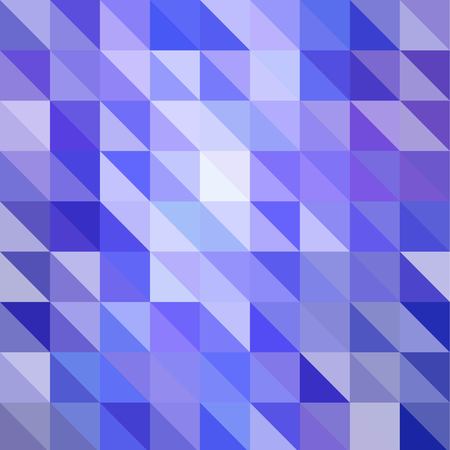 Blue-light vector triangle. Creative illustration in polygonal style, origami style. Design for business, science, medicine. Abstract layout. Geometric template. An image for the background.のイラスト素材