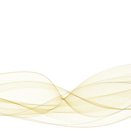 Abstract vector of brown lines and wavesのイラスト素材