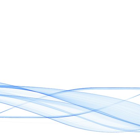 Blue abstract wave.Abstract vector background waveのイラスト素材