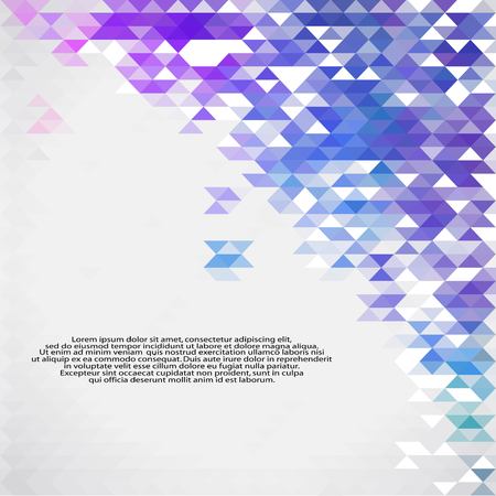 triangular vector background. geometric image - Vektorgrafik. eps 10のイラスト素材