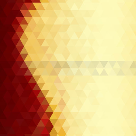 brown vector image of triangles. abstract background - Vektorgrafik