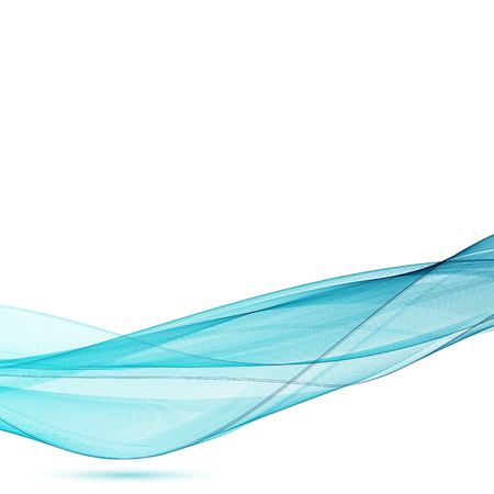 Abstract colorful vector template waved background. Smoke wave. Business flyerのイラスト素材