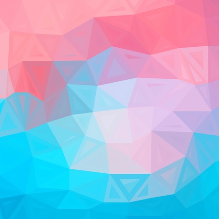 Triangular pink-blue background. abstract illustration. layout for the presentation. polygonal style. eps 10のイラスト素材