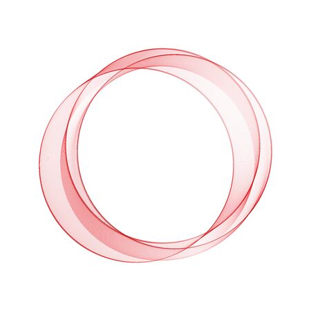 red abstract circle. Layout for advertising. brochure designのイラスト素材