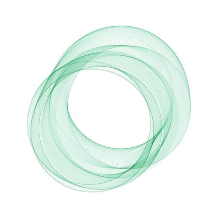 Abstract green circle. Layout for business idea. template for advertisingのイラスト素材