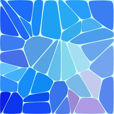 Abstract vector image. blue pebbles backgroundのイラスト素材