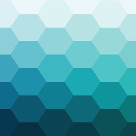 simple blue background consisting of hexagons. eps 10のイラスト素材
