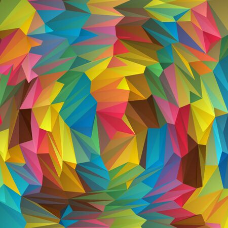 colored triangles design . Abstract vector background. eps 10のイラスト素材