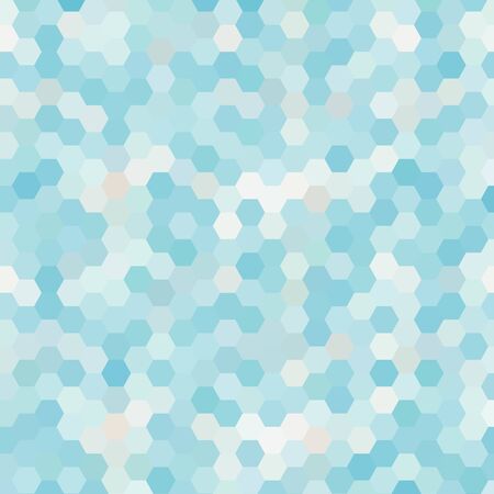 abstract blue hexagons. vector geometric background. eps 10のイラスト素材