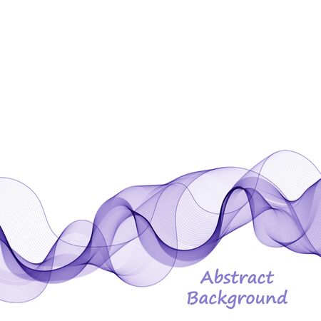 wave blue background. abstract vector graphicsのイラスト素材