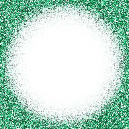 Green glitter background texture abstract light design nature merry christmas and happy new year holiday card celebration sparkle light blur bright art backdropのイラスト素材