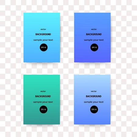 Abstract color blurred gradient background with light. Nature backdrop. Vector illustration. Ecology concept for your graphic design, banner or posterのイラスト素材