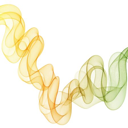 colorful abstract wave. presentation template. decor for shell brochures, flyers, postcards. layout for an advertising bannerのイラスト素材