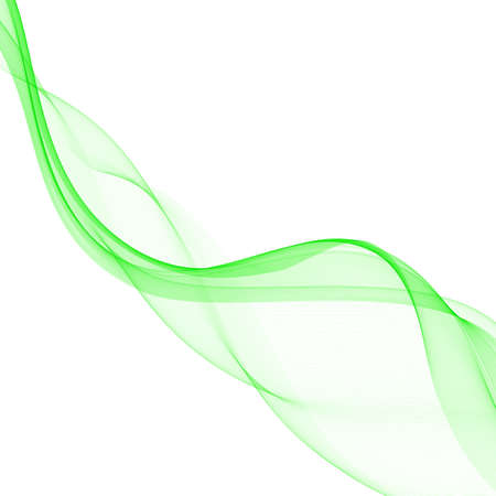 Abstract wave background advertising vector colorful line green whiteのイラスト素材
