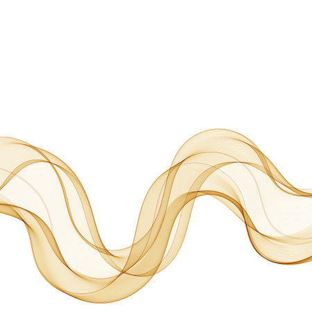 Abstract vector wave. Colored background for presentation.のイラスト素材