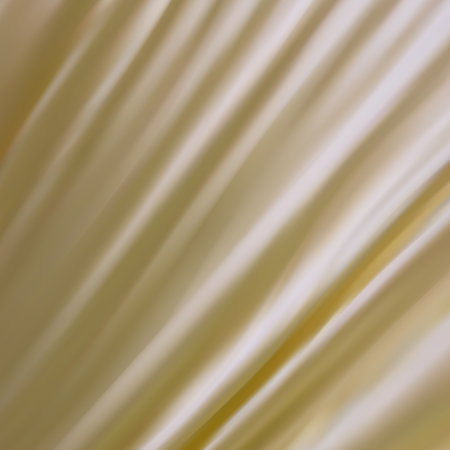 Gold Satin Silky Cloth Fabric Textile Drape with Crease Wavy Folds background.With soft waves and,waving in the wind Texture of crumpled paper. object ,illustration. eps 10の写真素材
