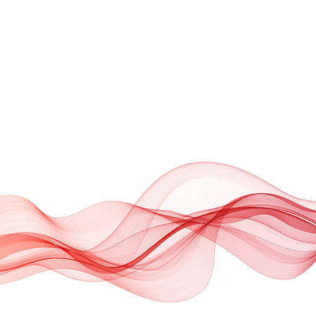 Abstract waves background, waved lines for brochure, website, flyer design. Transparent linesのイラスト素材