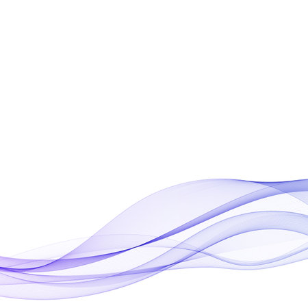 Blue abstract vector wave. banner for advertising.のイラスト素材