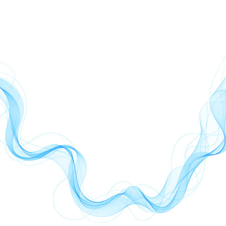 Blue wave pattern. Presentation template. Layout for advertisingのイラスト素材