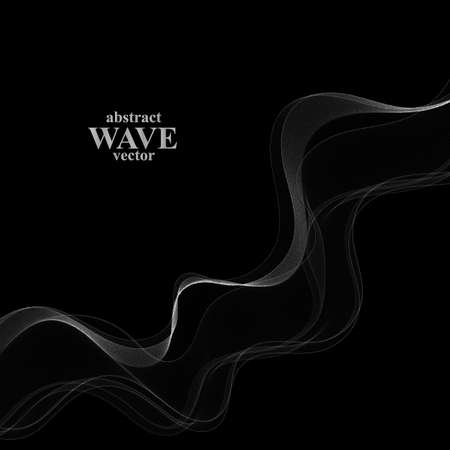 Shiny silver wave. Festive background. Design elementのイラスト素材