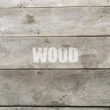 Gray old wooden texture. illustrationの写真素材