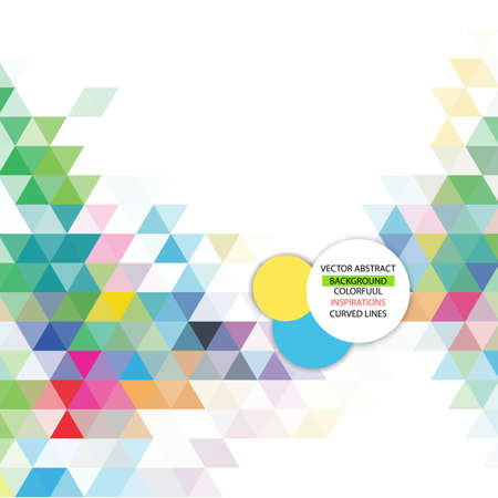 Abstract geometric background. Triangles Design elementのイラスト素材