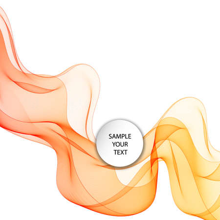 Colored bright wave. wave pattern for decorのイラスト素材